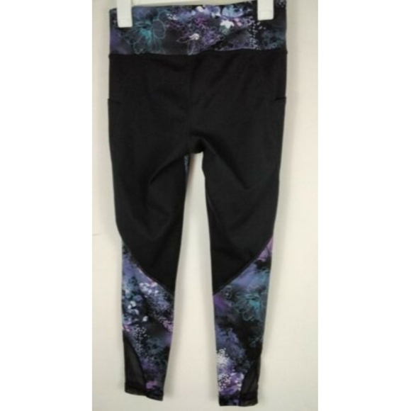 Ideology Athletic Leggings Black Floral Size Small - Picture 6 of 6